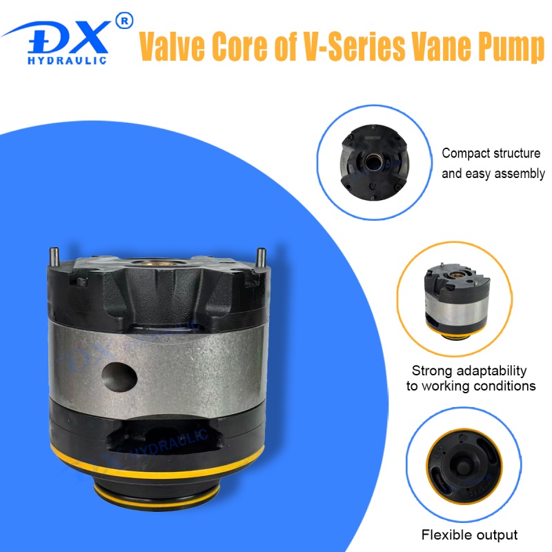 V系列 20-45V 低噪音 高压 液压叶片泵泵芯 用于工业设备